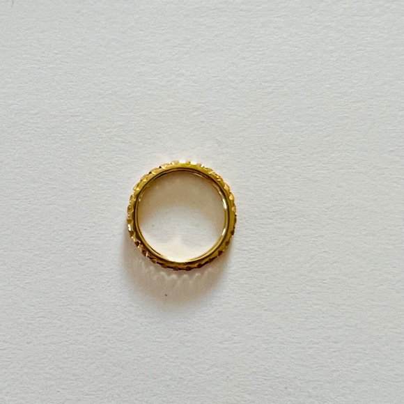 NEW 14K Yellow Gold Ring Genuine Citrine Size 6 - Picture 5 of 8